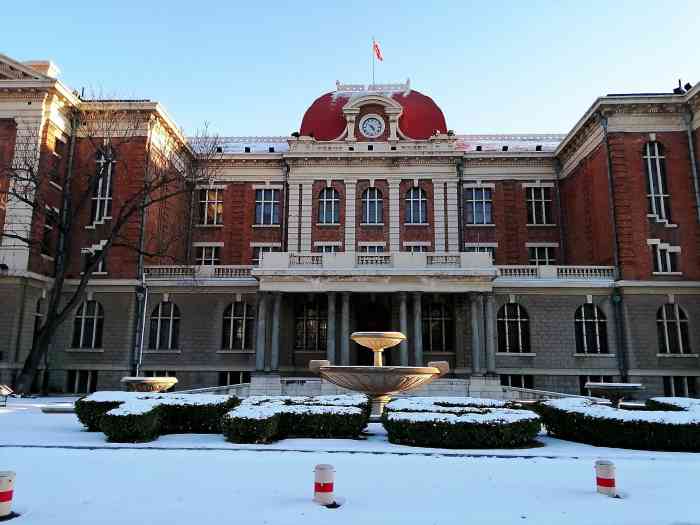 天津外国语大学-"印象中的大学食堂好像从不对外开放!一次看.