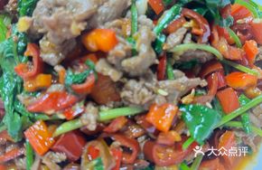 Stir-fried Beef with Coriander