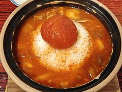 一整颗番茄牛腩饭-沙胆彪炭炉牛杂煲(上海日月光广场店)