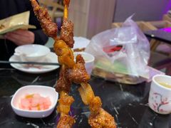 羊肉串-椒行天下干锅牛蛙·(万宝店)