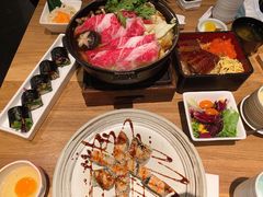 雪花牛肉寿喜锅-隐泉之语日式料理(王府中环店)