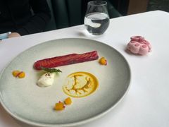 挪威烟熏三文鱼水晶黄瓜香槟奶油-福楼法餐厅FLO