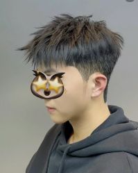 -海文先生国潮烫染男士理发馆