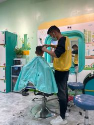 -爆米花儿童美发乐园