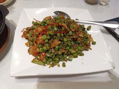 XO酱蛤蜊肉配新鲜四季豆-鹿港小镇(金虹桥国际中心店)