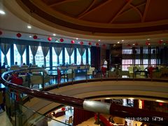 坐在四楼，往餐厅窗外看美景，赏心悦目-文杏酒楼(一品天下店)