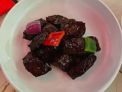 黑椒牛肉粒-玫瑰厅上海菜(兴国路店)