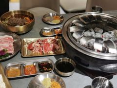 刀刃五花肉-围炉肉舍•炭烤活鳗•丹东海鲜烤肉(步行街店)