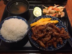 酸甜香芒鸡柳饭-又鸟pizza海南鸡饭(假日广场店)