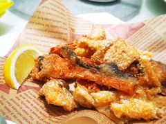 皮骨椒盐三文鱼-新享乐海鲜(翠华路店)