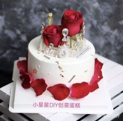 -小星星DIY创意蛋糕
