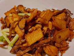 香炒茶树菇-绿茶餐厅(华联万柳店)