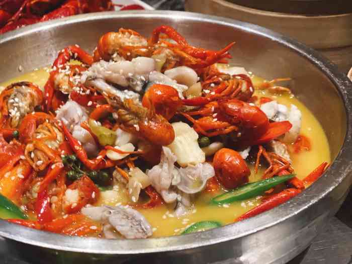 一佳靓虾(中河中路店)-"boss推荐这家,下午四点我就来排队了,.