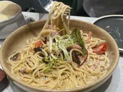 黑松露烟肉火腿烩意粉-西语·炭烧牛排(卓越中寰店)