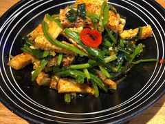 菠菜拌面筋-胖老汉椒麻鸡清真新疆菜(西御街店)