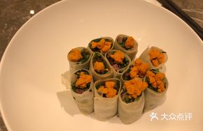 Sea Urchin and Malan Head Salad