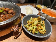 干锅花菜-吕氏疙瘩汤·新鲁菜(济南万象城店)