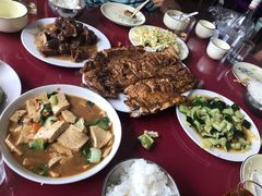 -北京龙庆四季香农家饭庄·灶台鱼·碳烤虹鳟鱼(龙庆峡店)