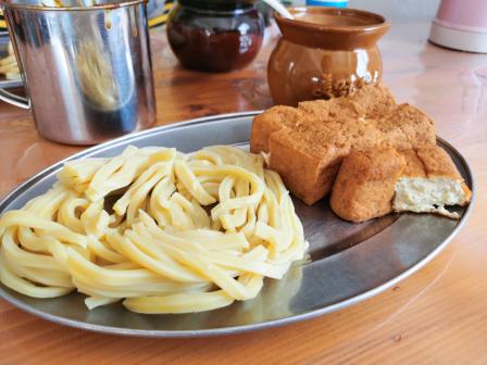 老字号豆干面-"第一次吃安溪传说中的特色豆干面,很特别的.