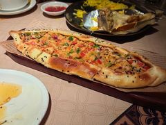 土耳其鸡肉披萨-梅夫娜土耳其餐厅.清真HALAL