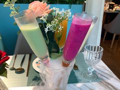 彩虹奶昔四部曲-蜜桃花开·中西融合菜E&W(南长街店)