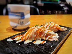 火炙三文鱼腩大腹-渔寿司·日本料理(艾尚天地店)