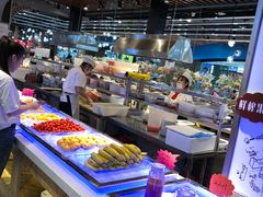 自助取餐区-圣罗巴海鲜烤肉自助(鲅鱼圈万达店)