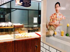 面包甜点陈列柜-幸福西饼面包茶饮(车公庙店)