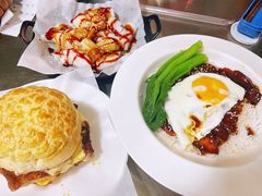 混酱猪肠饭-颓记茶餐厅(美景总店)