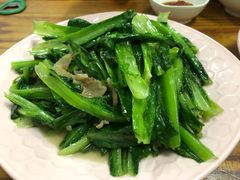 油渣炒时蔬-老兵牛蹄店(下沙店)