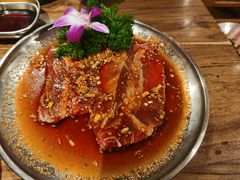 -明洞阿姨·韩式酱蟹烤肉·创意料理(三元桥店)