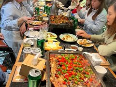 自助取餐区-江边城外烤全鱼(魏公村店)