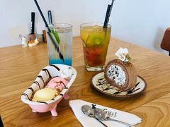 奥利奥咸奶油蛋糕卷-猫小主咖啡·猫咖cat cafe(福田店)