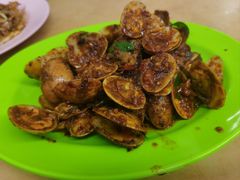 香辣炒花蛤-明记烧鱼美味店