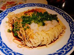 葱油三虾拌面-老头儿油爆虾·知味杭州(爱琴海购物中心)