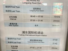 -龙阳路磁悬浮列车总站-停车场