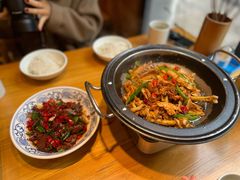 平锅手撕鸡-渔悦潇湘·酸菜煮鱼(岳麓山店)