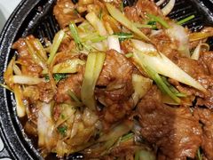 葱爆羊肉-悦融琥珀·京鲁菜·海味珍品(西单店)