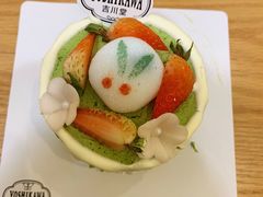 奶香抹茶雪糯兔蛋糕-吉川堂·日式甜点专门店(正佳广场店)