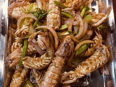 椒盐皮皮虾-笔墨纸虾之烧烤海鲜虾尾(好爱广场店)