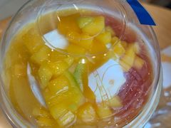 杨枝甘露冰淇淋宝藏茶-奈雪的茶(大梅沙8号仓店)