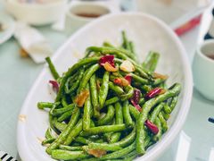 开胃长豆角-干老四雅鱼饭店(滨江西路店)