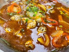 辣酒煮花螺-凤城康记饭店
