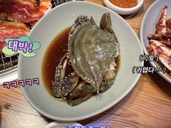 -草家酱蟹炭火烤肉店(珲春南路一店)