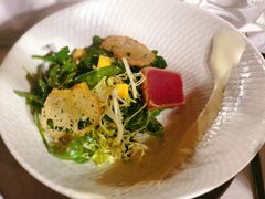 熏比目鱼沙拉-福楼法餐厅FLO