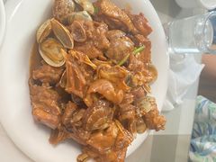 蛤喇炒鸡块-华春餐馆(鱼山路店)