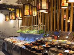 自助取餐区-千岛湖小鱼儿·淳安匠心农家菜