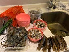 -霞涌市场海鲜摆卖区