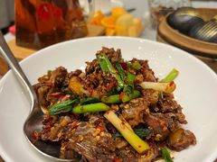 豆豉辣椒炒鸭架-南景饭店(万家丽路店)