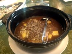 日本豆腐金针菇牛肉末-东方之珠海鲜酒楼(南开店)